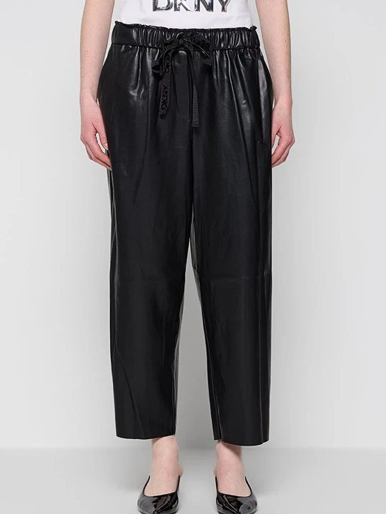 Zdjęcie produktu Spodnie materiałowe DKNY czarny