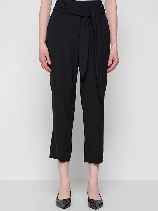 Zdjęcie produktu Spodnie materiałowe DKNY czarny