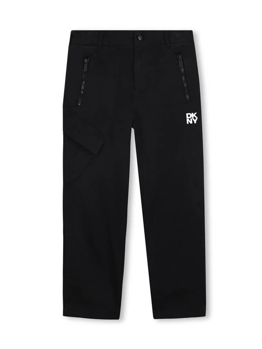 Zdjęcie produktu Spodnie materiałowe DKNY czarny
