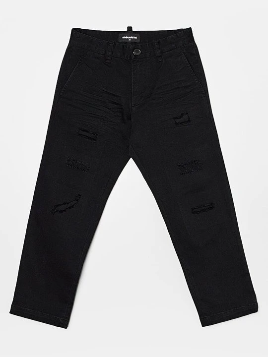 Zdjęcie produktu Spodnie materiałowe Dsquared2 czarny