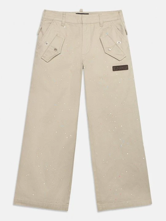 Zdjęcie produktu Spodnie materiałowe Dsquared2 beżowy