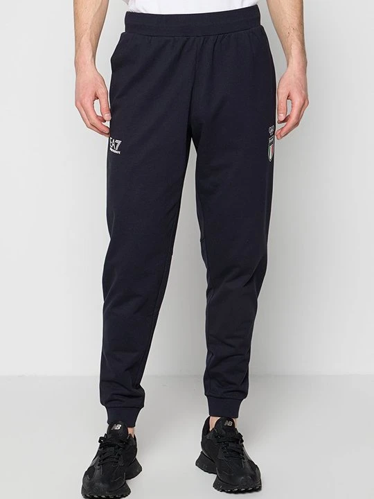 Zdjęcie produktu Spodnie materiałowe EA7 Emporio Armani niebieski