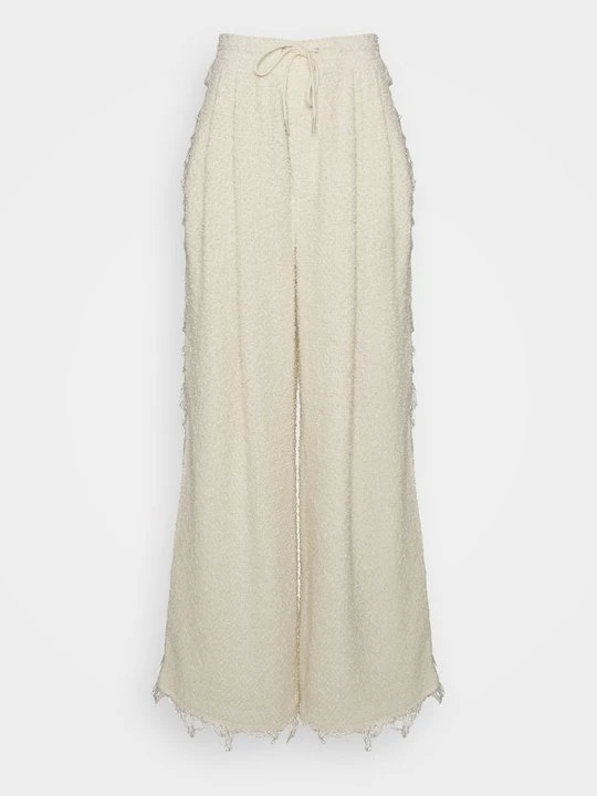 Zdjęcie produktu Spodnie materiałowe ECKHAUS LATTA mleczny