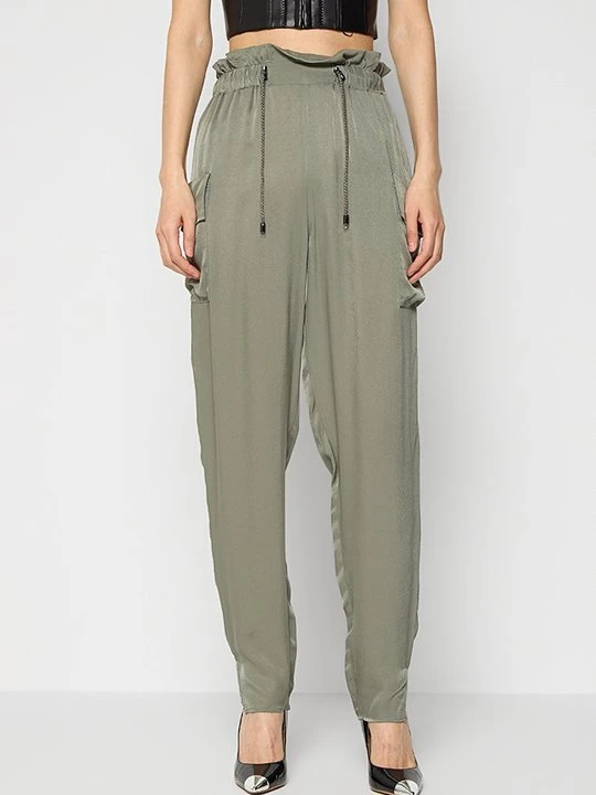 Zdjęcie produktu Spodnie materiałowe Emporio Armani khaki