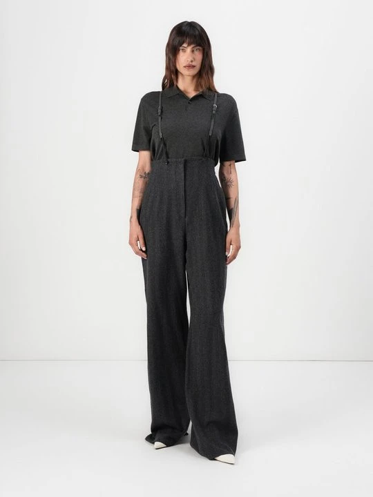 Zdjęcie produktu Spodnie materiałowe Emporio Armani szary