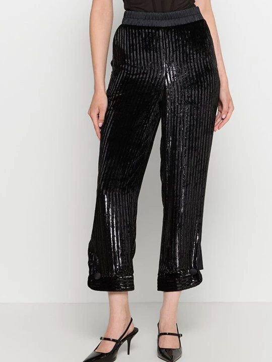 Zdjęcie produktu Spodnie materiałowe Emporio Armani czarny