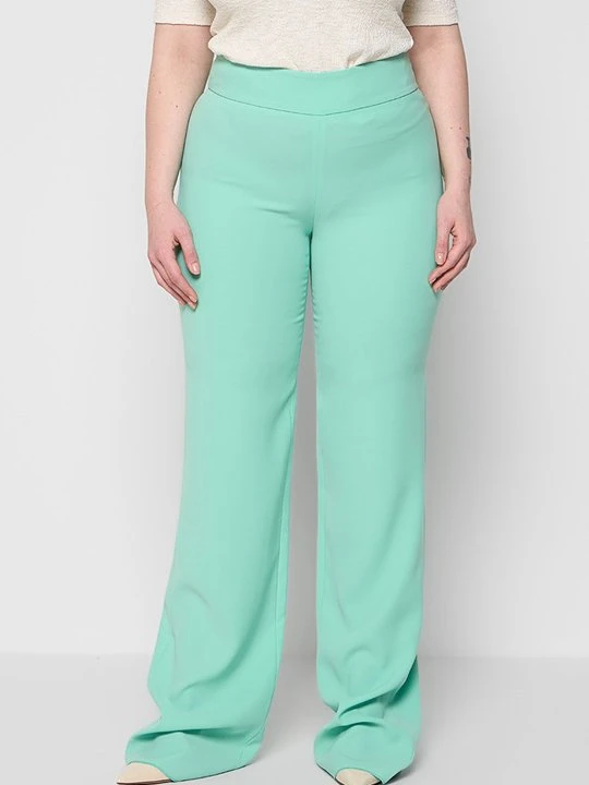 Zdjęcie produktu Spodnie materiałowe Emporio Armani miętowy