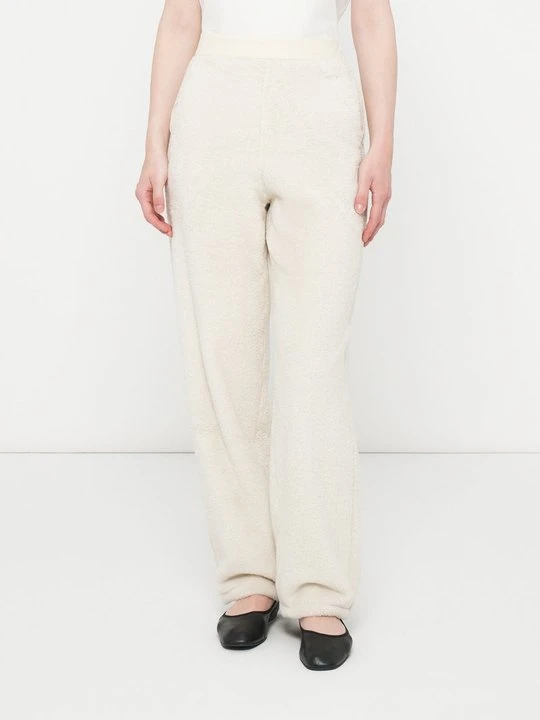 Zdjęcie produktu Spodnie materiałowe Emporio Armani mleczny