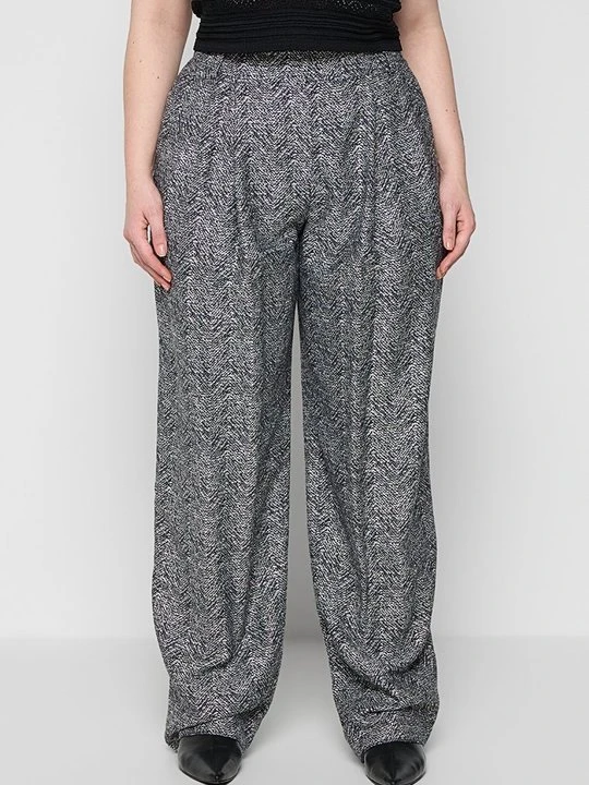 Zdjęcie produktu Spodnie materiałowe Emporio Armani złoty