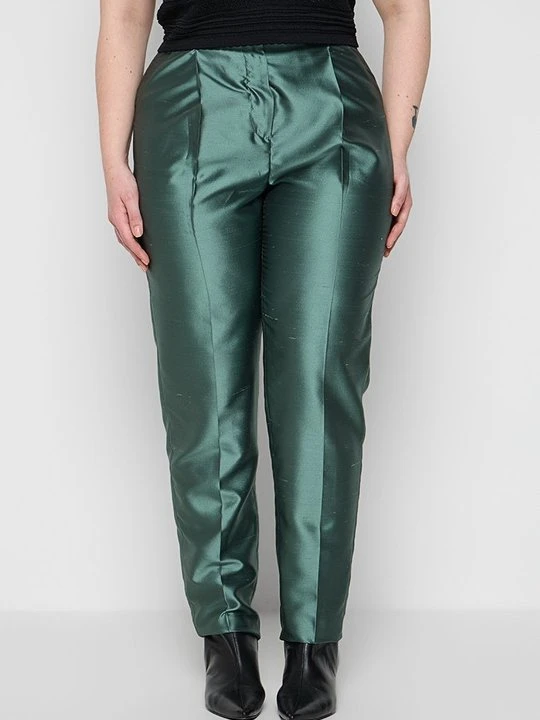 Zdjęcie produktu Spodnie materiałowe Emporio Armani niebieski