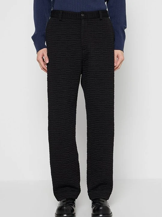 Zdjęcie produktu Spodnie materiałowe Emporio Armani czarny