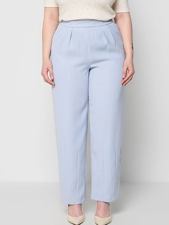 Zdjęcie produktu Spodnie materiałowe Emporio Armani niebieski