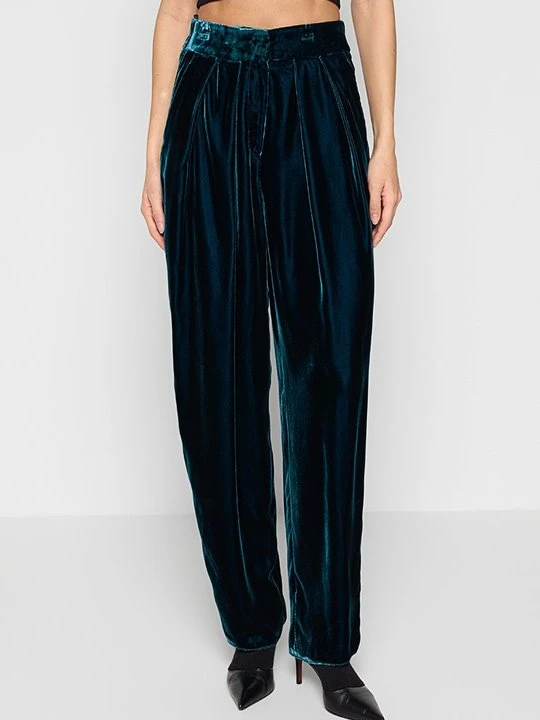 Zdjęcie produktu Spodnie materiałowe Emporio Armani zielony