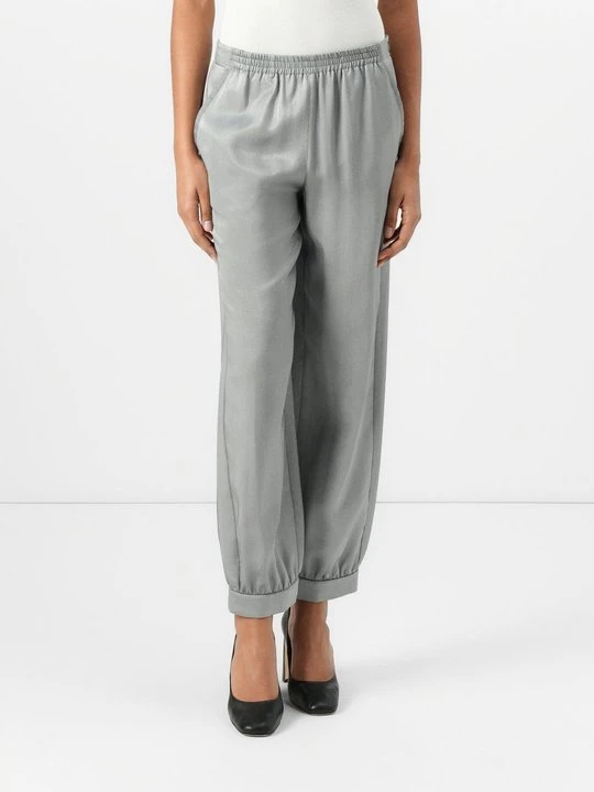Zdjęcie produktu Spodnie materiałowe Emporio Armani szary