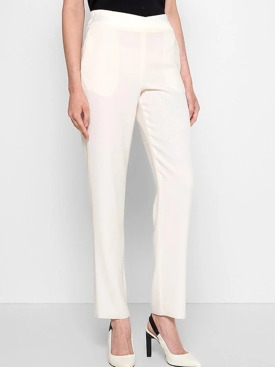 Zdjęcie produktu Spodnie materiałowe Emporio Armani biały