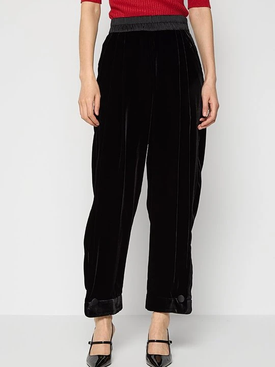 Zdjęcie produktu Spodnie materiałowe Emporio Armani czarny