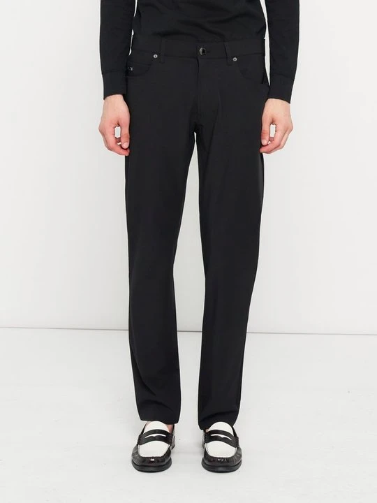 Zdjęcie produktu Spodnie materiałowe Emporio Armani czarny