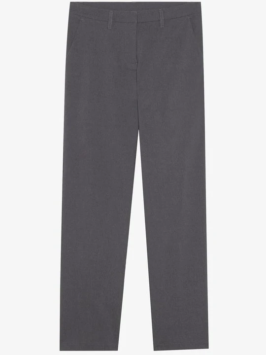 Zdjęcie produktu Spodnie materiałowe Even&Odd By Zalando ciemnoszary melanż