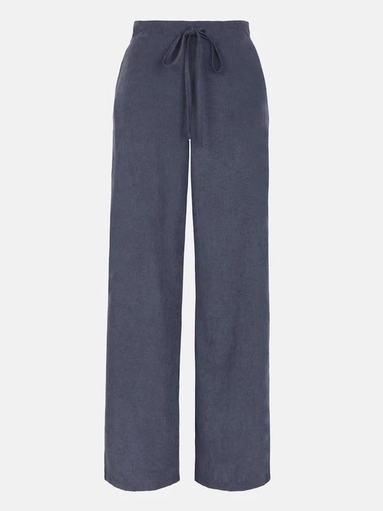 Zdjęcie produktu Spodnie materiałowe Even&Odd By Zalando niebieski