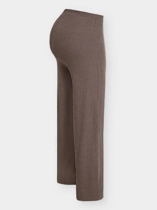 Zdjęcie produktu Spodnie materiałowe Even&Odd Maternity By Zalando brązowy