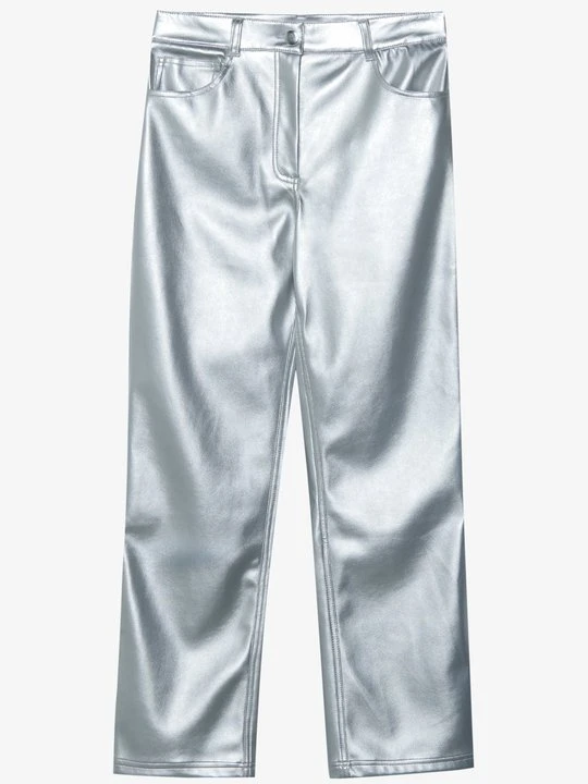 Zdjęcie produktu Spodnie materiałowe Even&Odd By Zalando srebrny
