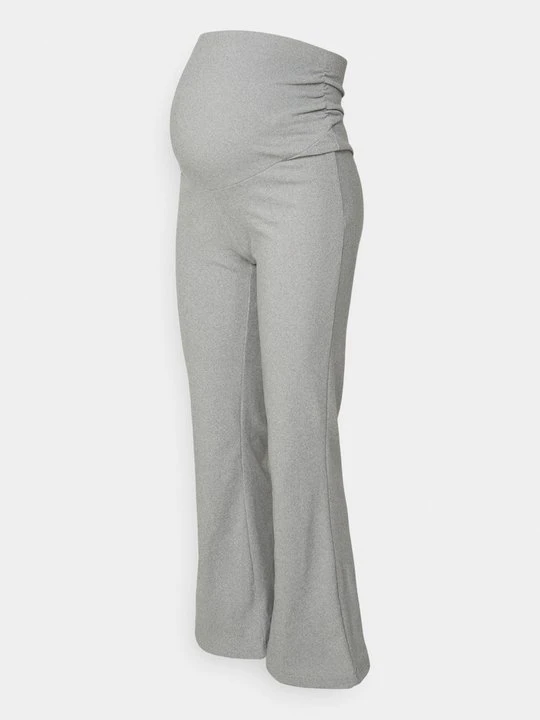 Zdjęcie produktu Spodnie materiałowe Even&Odd Maternity By Zalando jasnoszary melanż