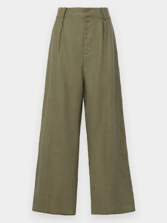 Zdjęcie produktu Spodnie materiałowe Faithfull The Brand khaki
