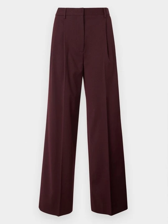 Zdjęcie produktu Spodnie materiałowe Filippa K bordowy