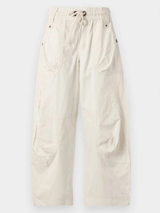 Zdjęcie produktu Spodnie materiałowe Free People biały