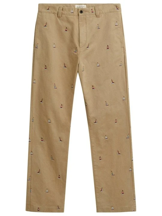Zdjęcie produktu Spodnie materiałowe Gant khaki