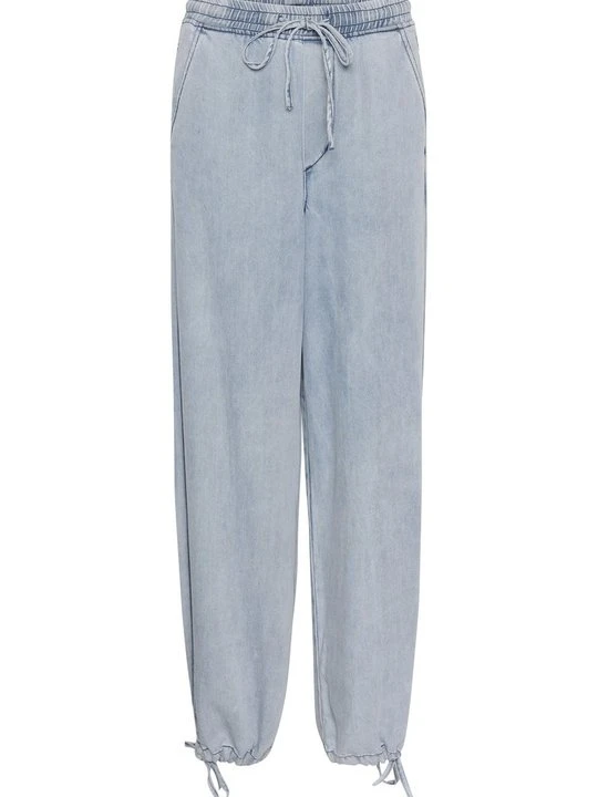 Zdjęcie produktu Spodnie materiałowe Gestuz jasnoniebieski denim