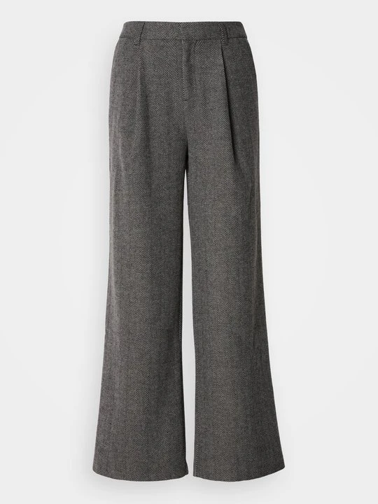 Zdjęcie produktu Spodnie materiałowe Gina Tricot szary