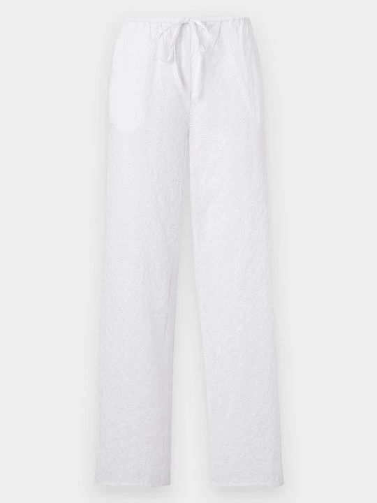 Zdjęcie produktu Spodnie materiałowe Gina Tricot biały