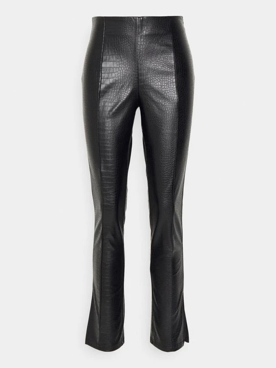 Zdjęcie produktu Spodnie materiałowe Gina Tricot czarny