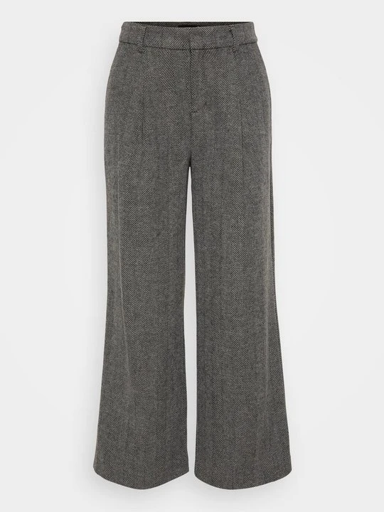Zdjęcie produktu Spodnie materiałowe Gina Tricot szary