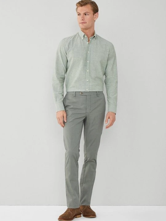 Zdjęcie produktu Spodnie materiałowe Hackett London khaki