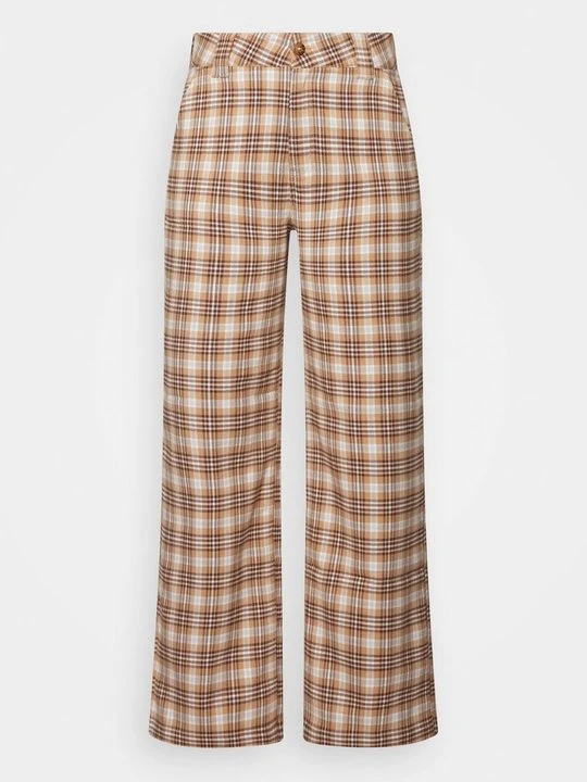 Zdjęcie produktu Spodnie materiałowe Hollister Co. beżowy