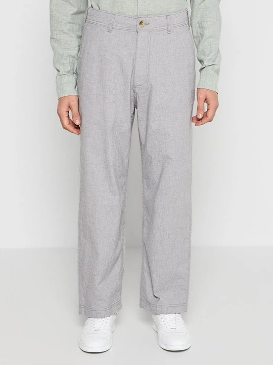 Zdjęcie produktu Spodnie materiałowe Hollister Co. jasnoszary