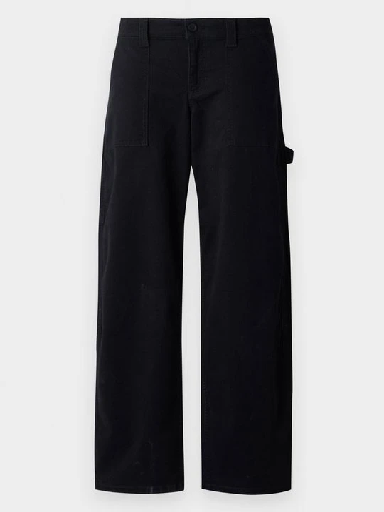 Zdjęcie produktu Spodnie materiałowe Hollister Co. czarny