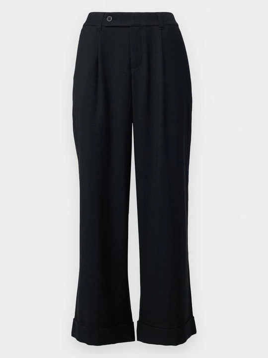 Zdjęcie produktu Spodnie materiałowe Hollister Co. czarny
