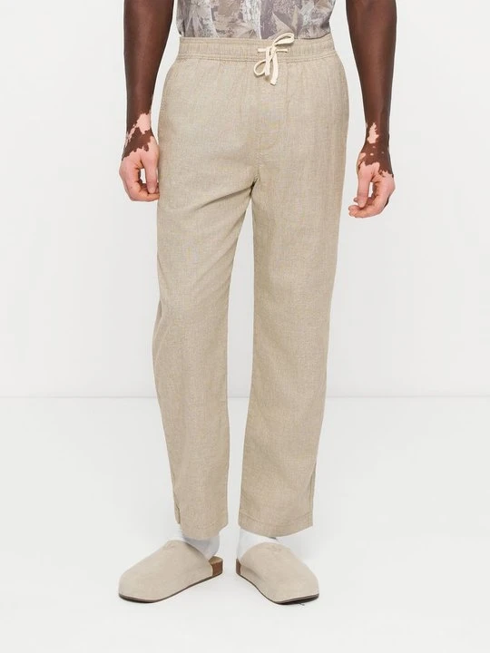 Zdjęcie produktu Spodnie materiałowe Hollister Co. khaki