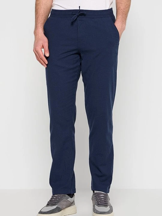 Zdjęcie produktu Spodnie materiałowe Jack&Jones granatowy