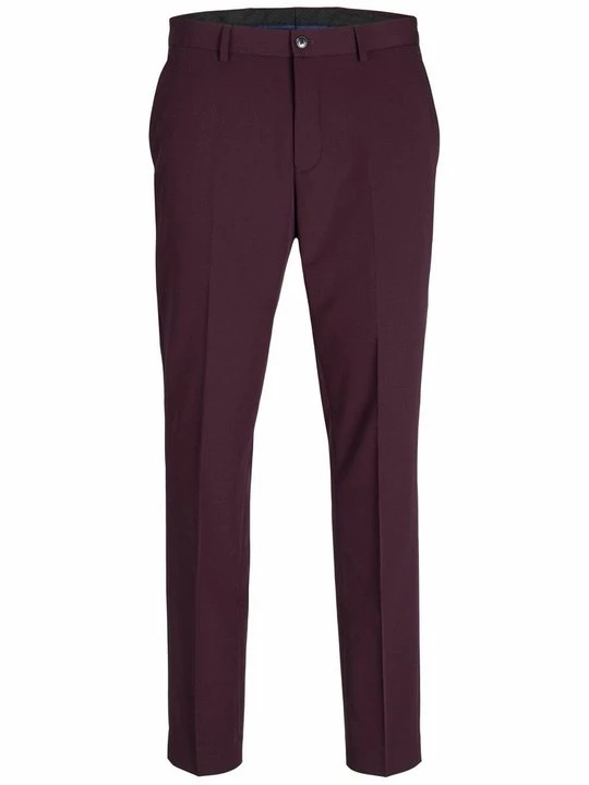 Zdjęcie produktu Spodnie materiałowe Jack&Jones bordowy