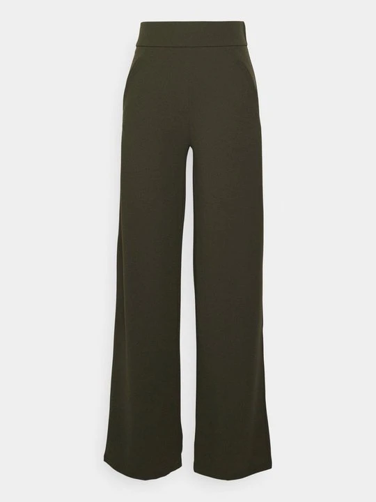 Zdjęcie produktu Spodnie materiałowe JDY ciemnozielony