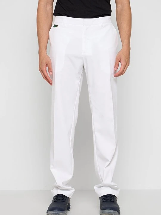 Zdjęcie produktu Spodnie materiałowe Lacoste biały
