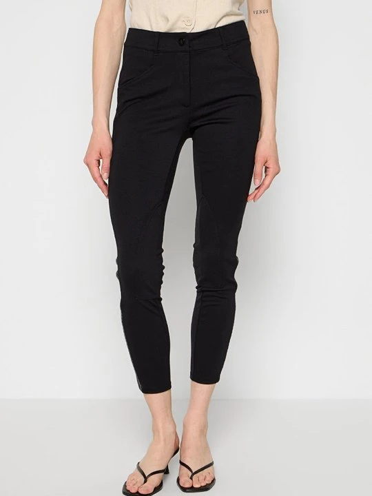 Zdjęcie produktu Spodnie materiałowe Lauren Ralph Lauren czarny