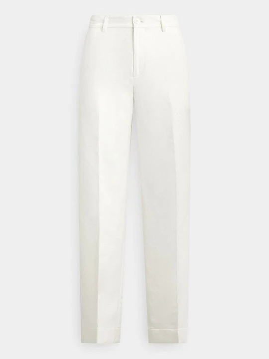 Zdjęcie produktu Spodnie materiałowe Lauren Ralph Lauren biały