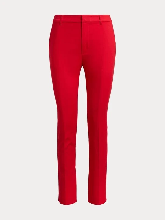 Zdjęcie produktu Spodnie materiałowe Lauren Ralph Lauren czerwony
