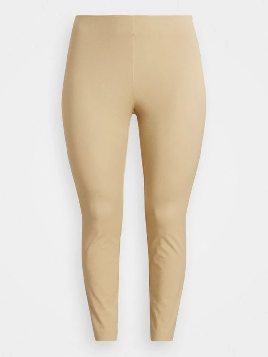 Zdjęcie produktu Spodnie materiałowe Lauren Ralph Lauren jasnobrązowy