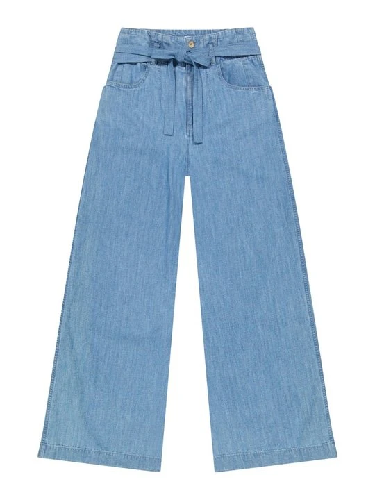 Zdjęcie produktu Spodnie materiałowe Lee niebieski denim